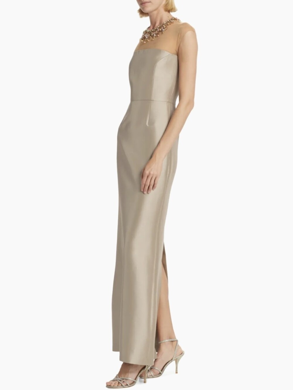 Sachin + Babi Irina Mikado Satin Gown